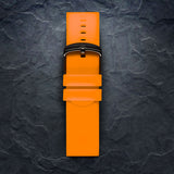 PURE Dark Orange Strap, Black Buckle