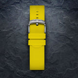 PURE Yellow Strap, Silver Buckle