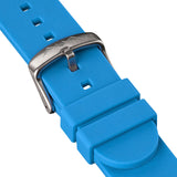 PURE Blue Strap, Silver Buckle