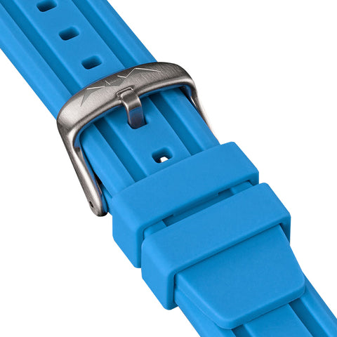 XTREME Blue Strap, Silver Buckle