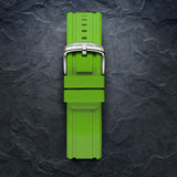 XTREME Green Strap, Silver Buckle