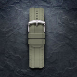 OCEAN Gray Strap, Silver Buckle