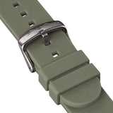 PURE Gray Strap, Silver Buckle