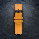 OCEAN Orange Strap, Black Buckle