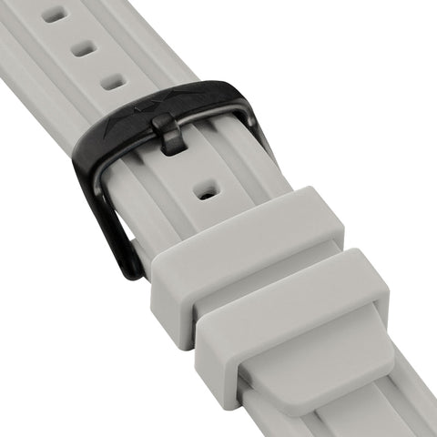 XTREME White Strap, Black Buckle