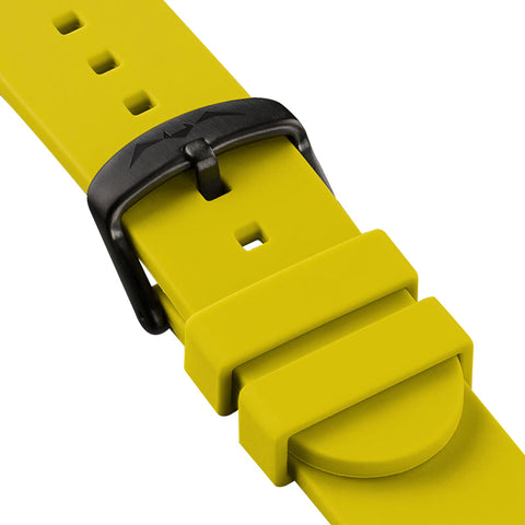 PURE Yellow Strap, Black Buckle