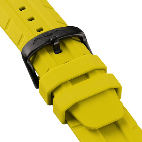 OCEAN Yellow Strap, Black Buckle