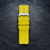 OCEAN Yellow Strap, Silver Buckle