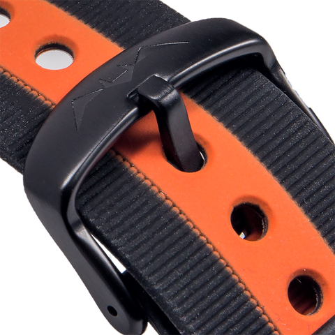 NATO - BLACK/ORANGE